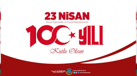 Bakan Alemdar 23 Nisan' stiklal Maryla Kutlad
