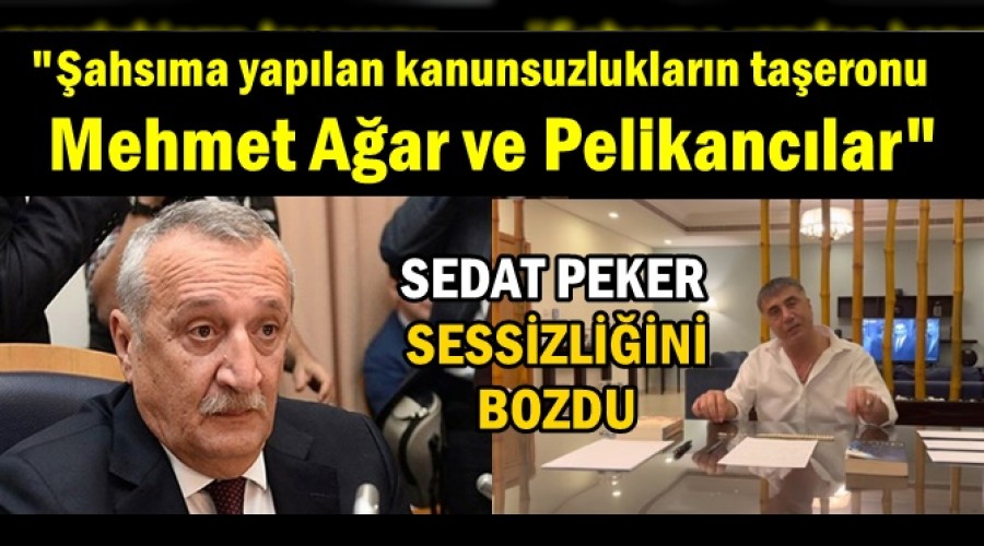 Sedat Peker ortaya kt: "Operasyonu, Pelikanclar ve Mehmet Aar yapt!"