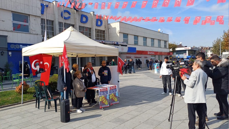 Vatan Partisi'nden basn aklamas ve imza kampanyas; "DEM Parti kapatlsn! ikinci srail'e geit yok!"