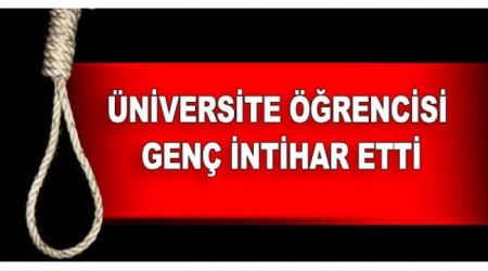 SAܒl renci intihar etti