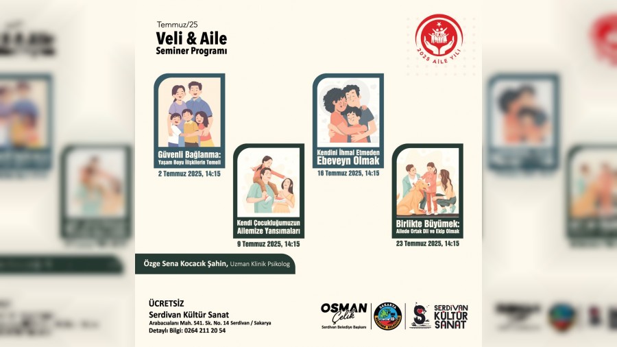 Serdivanda Aile Yl Seminerleri Balyor