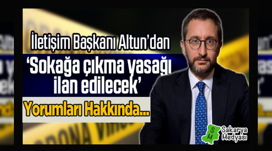 letiim Bakan Altun' iddialar yantlad