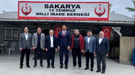 Taha Akgl, Sakaryada Ali ncinin ev sahipliinde Genlik Merkezi inaatn ziyaret etti