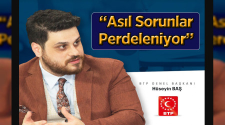 TRKYE'NN ASIL SORUNU PERDELENYOR"