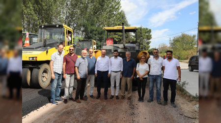 Asfalt Sevinci Tekeler'de Sryor