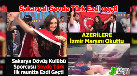 SAKARYALI T�RK: AZERBAYCAN'DA  T�RK BAYRA�INI DALGALANDIRDI