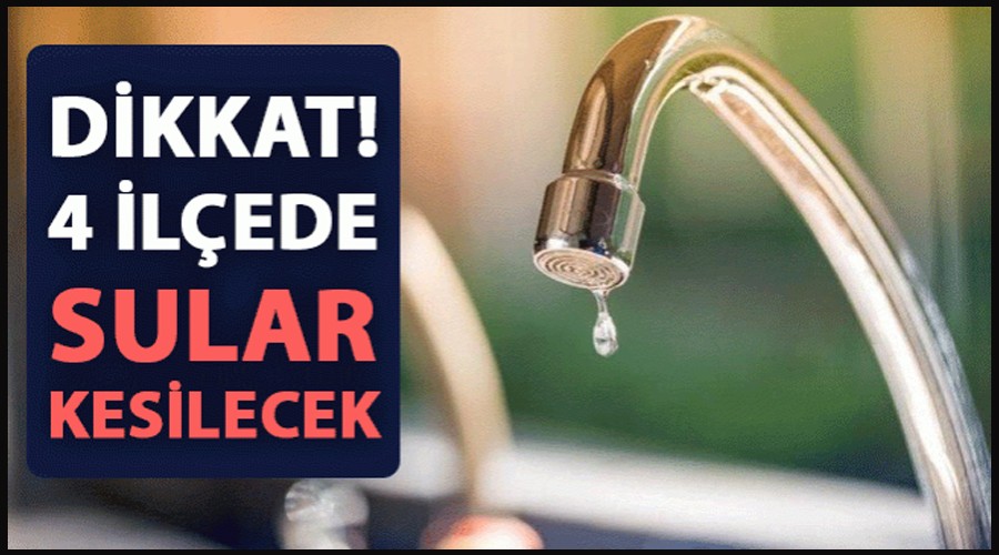 Sakarya'nn 4 ilesinde 16 saatlik su kesintisi balyor