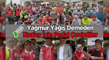 Artçıları Kalbimizde Etkinliği Kapsamında Pedal Çevirdiler