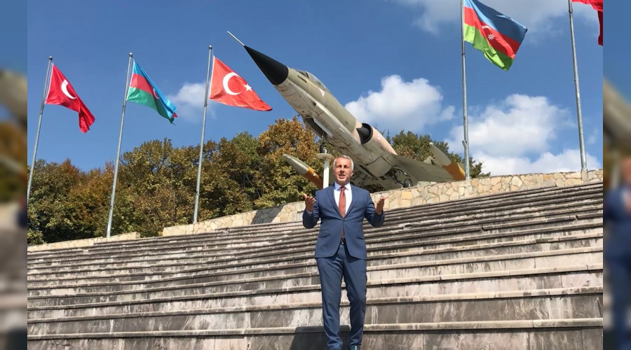 HENDEK'TEN AZERBAYCAN'A KALPTEN DESTEK