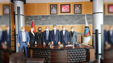 MHP SERDVAN'DAN BAKAN ALEMDAR'A ZYARET