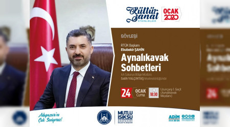 RTK Bakan ahin Aynalkavak Sohbetleri'nde
