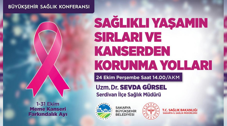 Sağlıklı yaşamın sırları konuşulacak