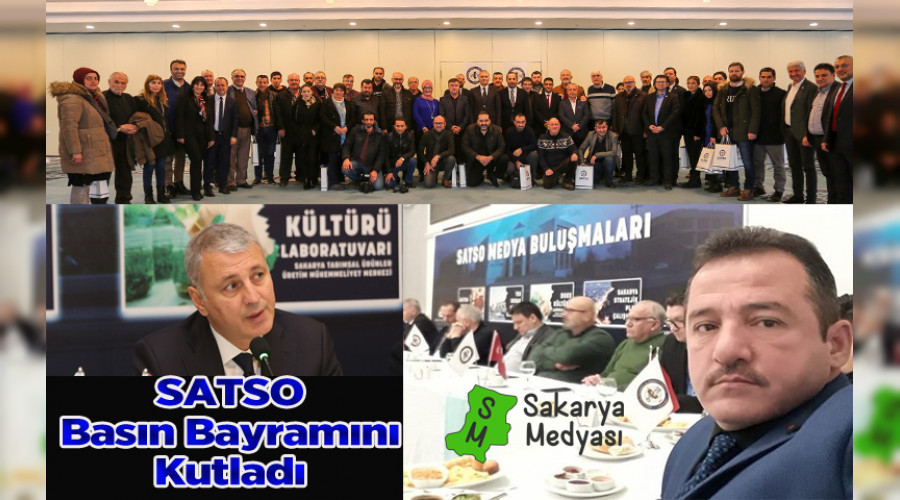 SATSO Sakarya Basnnn 10 Ocak alan Gazeteciler gnn kutlad
