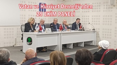 Vatan ve Hrriyet Dernei'nden TMMOB'da Kritik 'Cumhuriyet' Paneli