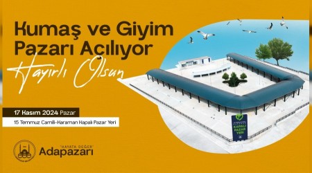 Kuma ve Giyim Pazar 17 Kasm'da Alyor