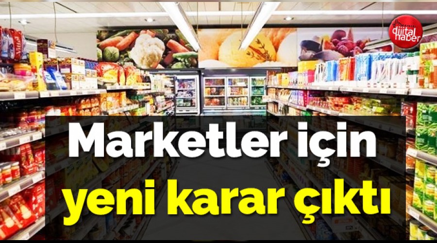 MARKETLER N YEN KARAR