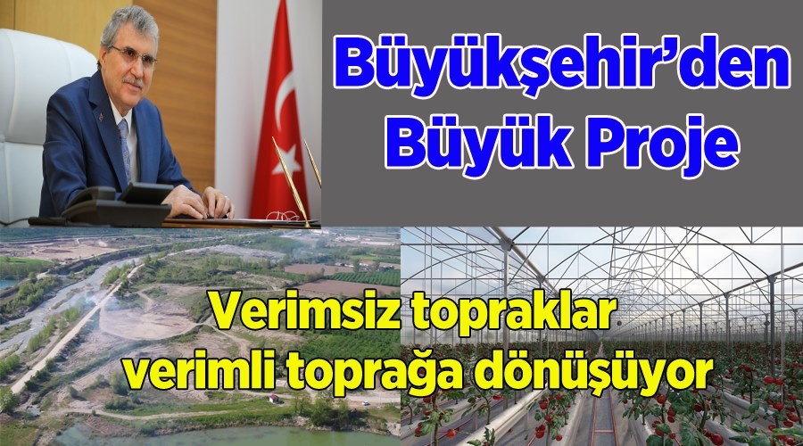 Bu proje Trkiye'de bir ilk olacak!...