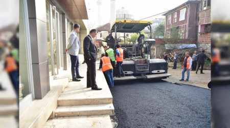 Karasu Belediyesinin Asfalt Hamlesi Hz Kesmeden Devam Ediyor