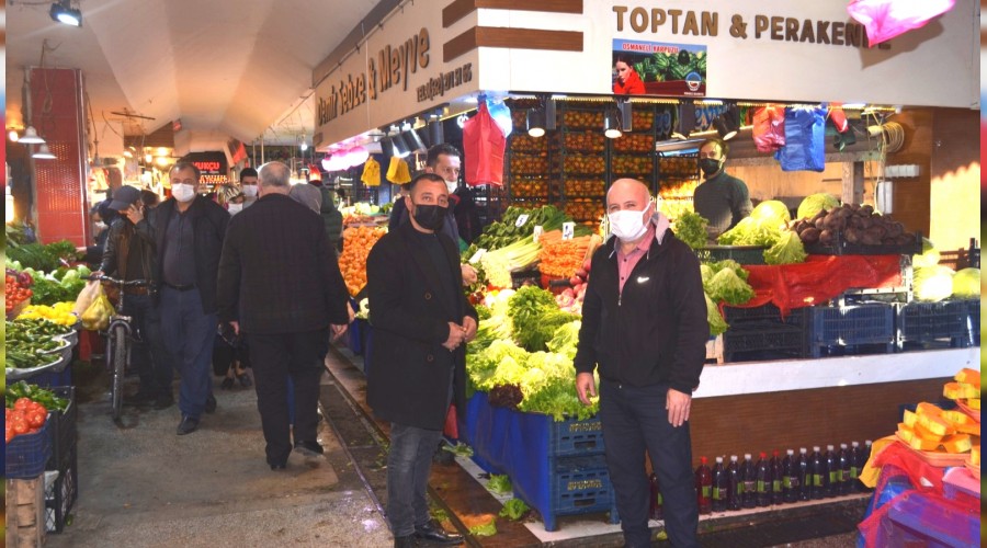 Katl Pazaryeri Alveri Merkezi'nde tedbirler hat safhada