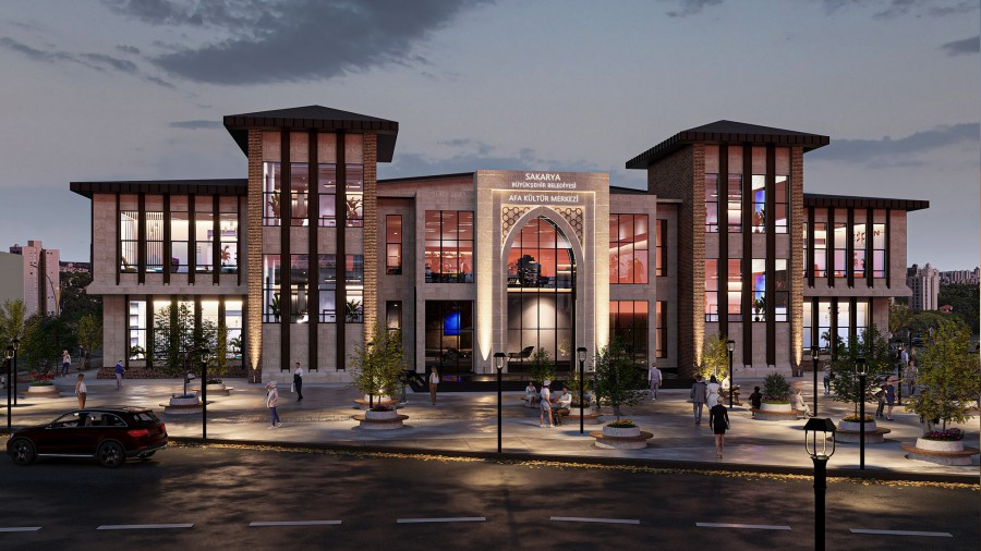Sakarya�n�n yeni AFA K�lt�r ve Kongre Merkezi i�te b�yle olacak: 