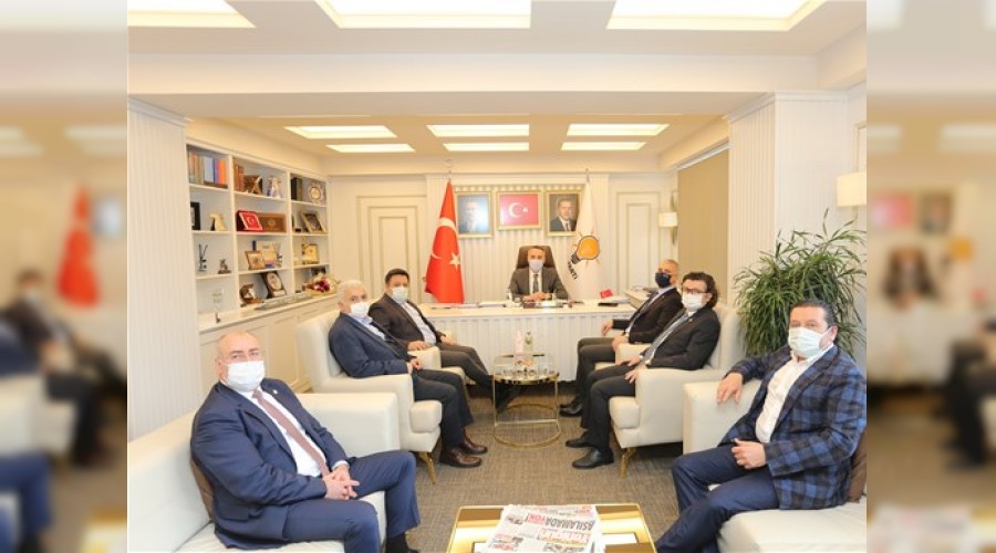 SATSO'dan kongreleri gerekleen siyasi partilere ziyaret