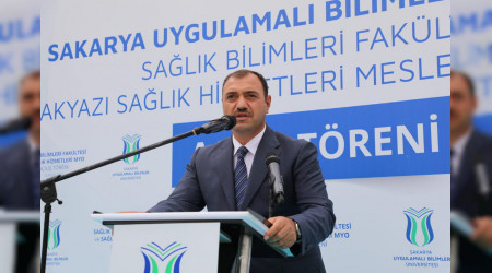SUB Bnyesindeki Akyaz Salk Bilimleri Fakltesi ve Salk Hizmetleri MYO'nun Al Yapld