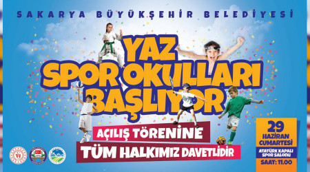 Yaz Spor Okullar balyor