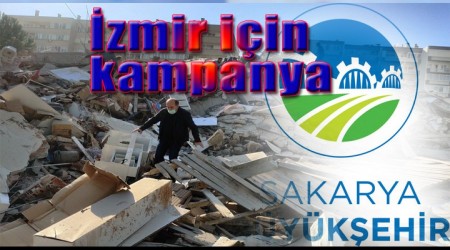 Bykehirden zmir iin dayanma kampanyas