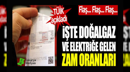 TK doalgaz ve elektrie gelen zam oranlarn aklad