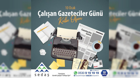 SEDA'tan 10 Ocak alan Gazeteciler Gn mesaj