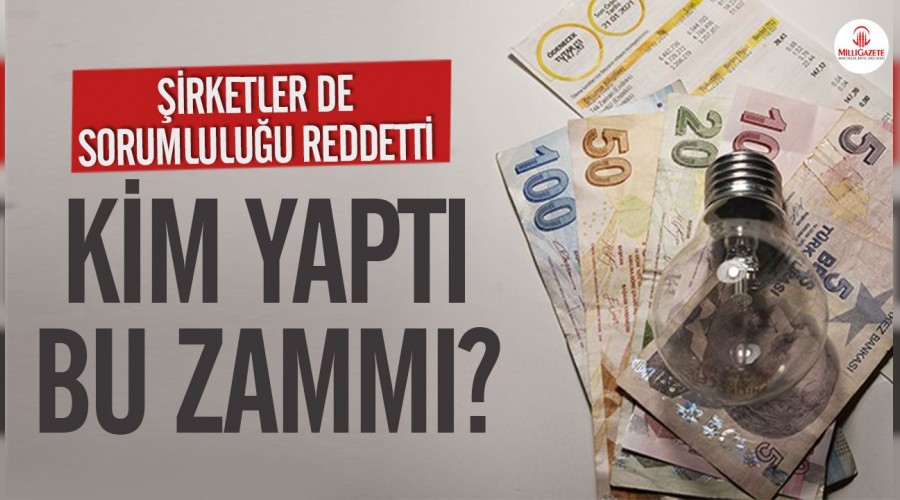 Elektrik faturasna zamm kim yapt?