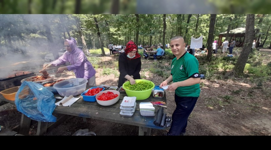 Sakarya'da engelliler l Orman'nda dzenlenen piknikte bir araya geldi