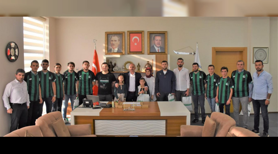 BAŞKAN KILIÇ FORMALARI TAKDİM ETTİ