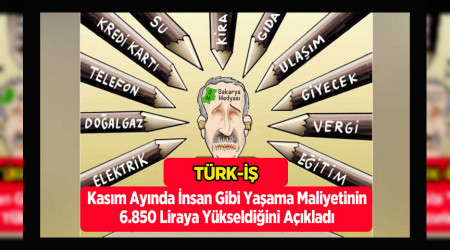 AÇLIK SINIRI 2 BİN103 TL. İNSAN GİBİ YAŞAMA SINIRI İSE 6.850 TL OLDU