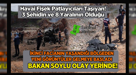 3 �EH�T VE 8 YARALININ OLDU�U OLAY YER�N�N G�R�NT�LER�