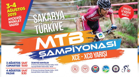 Sakarya MTB �ampiyonas� Ay�i�e�i Bisiklet Vadisi'nde