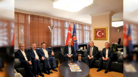 Vali Nayir Ankara'da Ziyaretlerde Bulundu