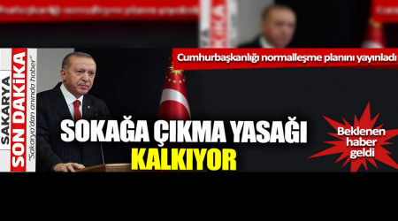 CUMHURBAKANI ERDOAN NORMALLEME SRECN AIKLADI