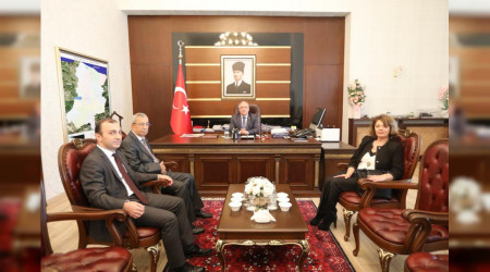 Sayıştay Denetçilerinden Vali Nayir e Ziyaret
