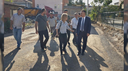 Adapazar'nda Sokak Sokak Asfalt Var