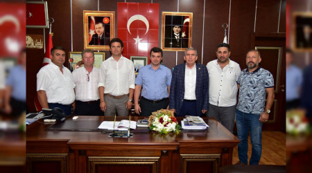 ASKF'den, Başkan İshak Sarı'ya Ziyaret