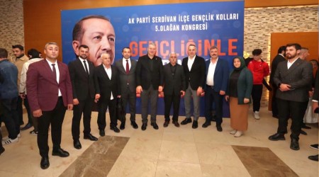 Mehmet Durak; AK Parti Serdivan le Genlik Kollar 5. Olaan Kongresine katld