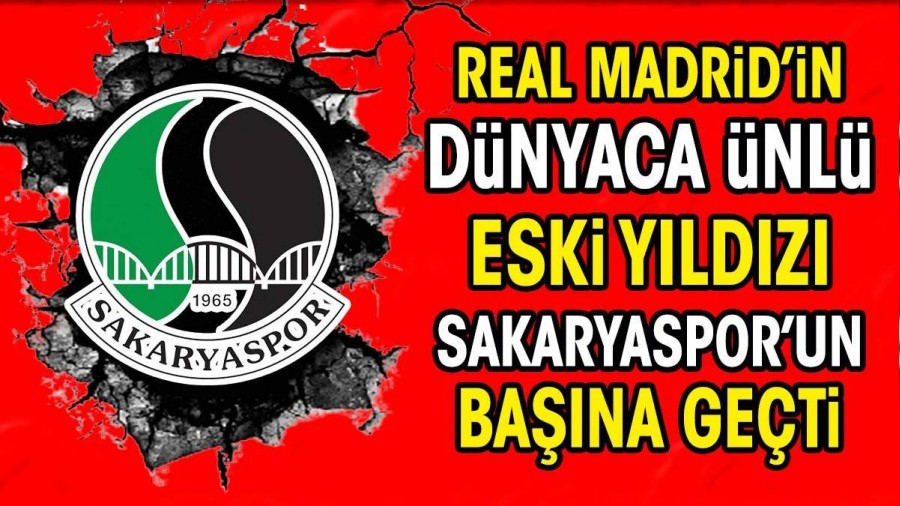 Sakaryaspor'un teknik direktr