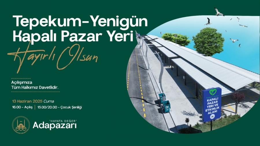 TepekumYenign Kapal Pazar Yeri Alyor