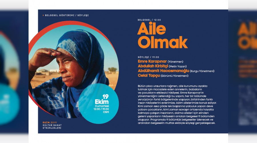 ?Aile Olmak' belgeseli ve söyleşisi OSM'de