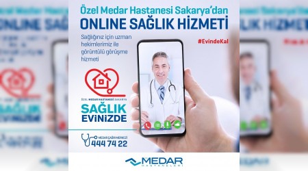 Medar Hastanesinde Online Salk Hizmeti