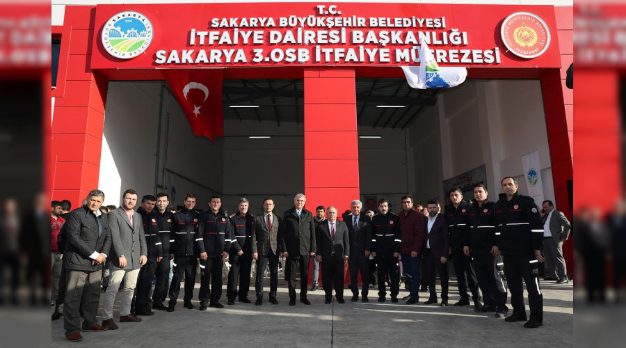 3. OSB itfaiye mfrezesi hizmete alnd