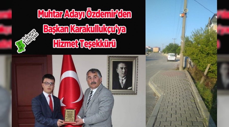 MUHTAR ADAYI ZDEMR BAKANA TEEKKR ETT