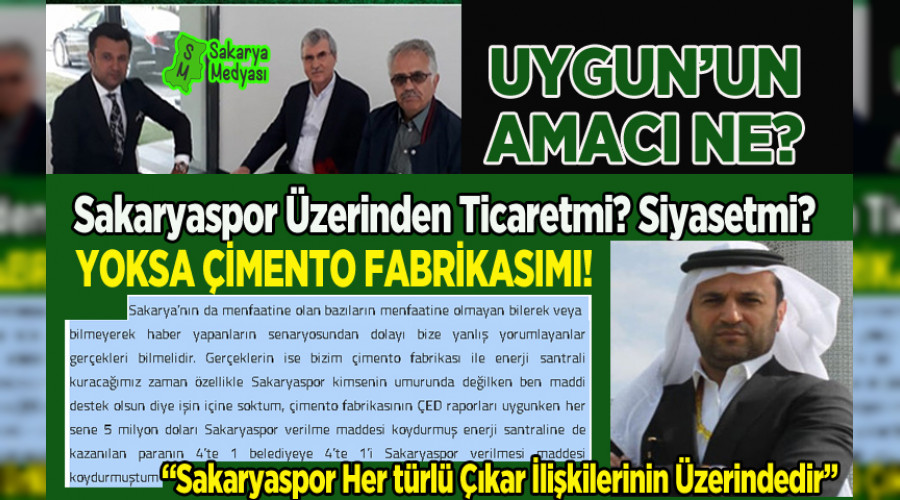 MENTO FABRKASI'MI? ENERJ SANTRAL'M? SAKARYASPOR'MU? HANGS