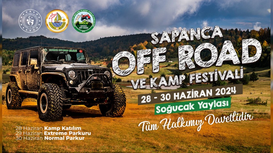 Sapancada Off-Road ve Kamp Festivali Balyor!